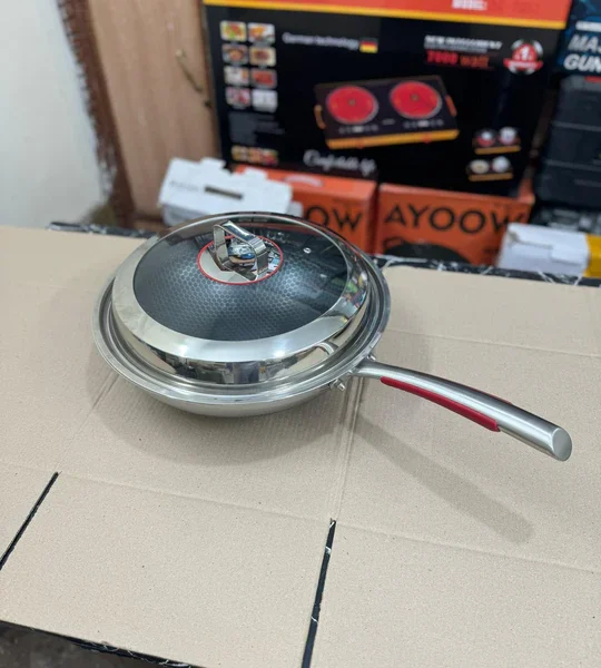Germany Laser Honeycomb Fry pan & Handi